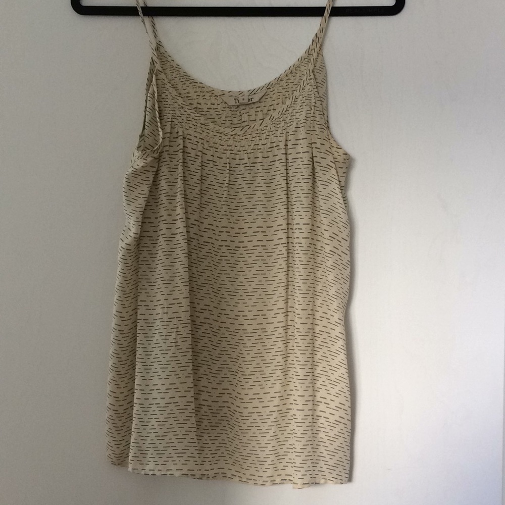 Tucker silk camisole